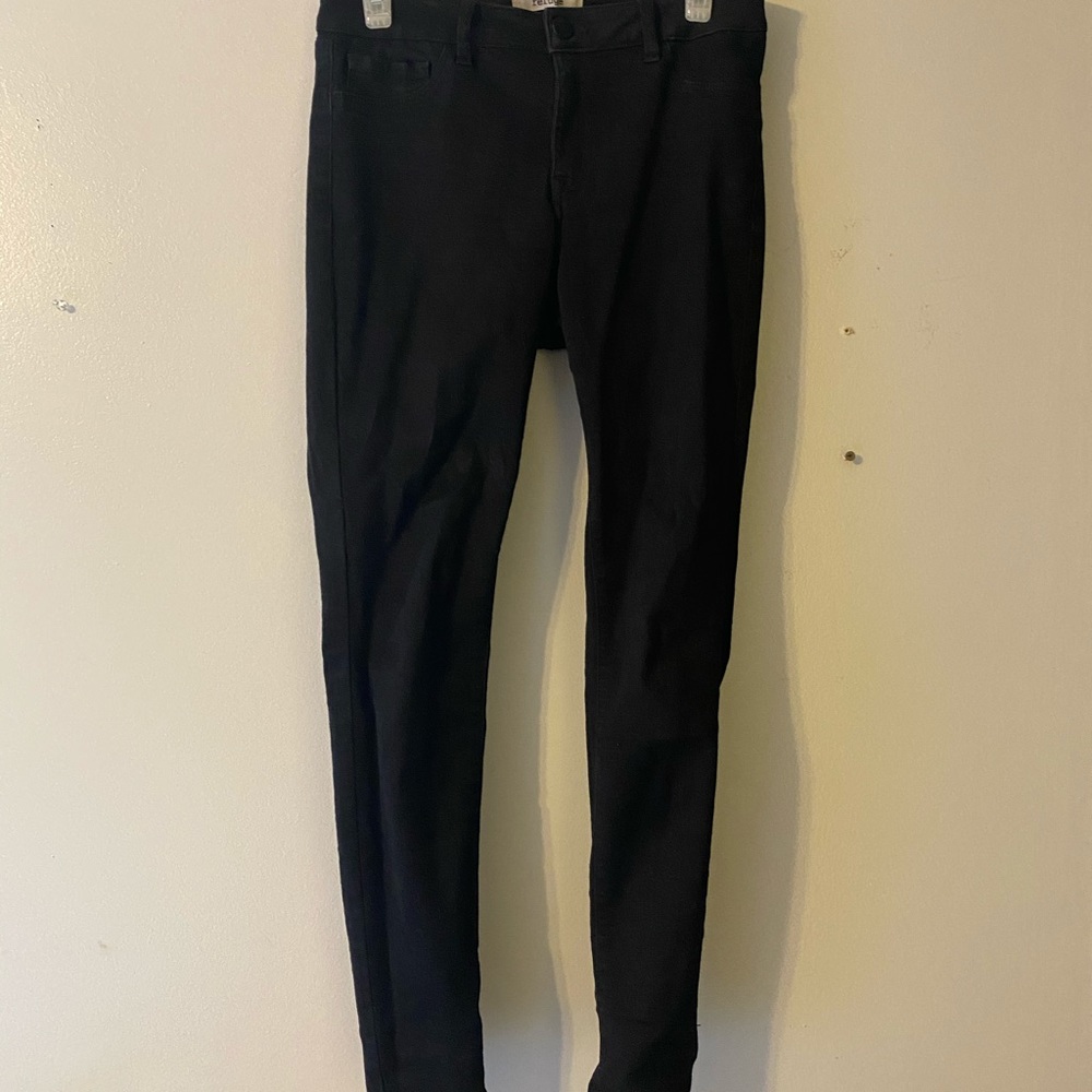 Charlotte Russe high waisted jeggings (black)